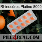 Rhinocéros Platine 8000 26